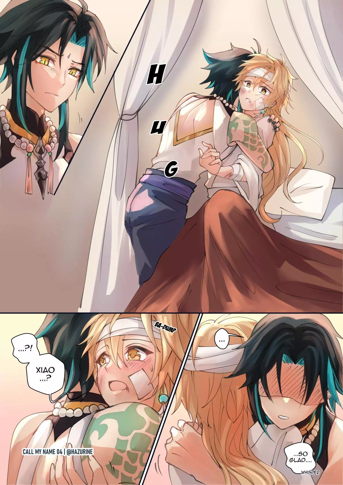 Xiao x aether comic porn