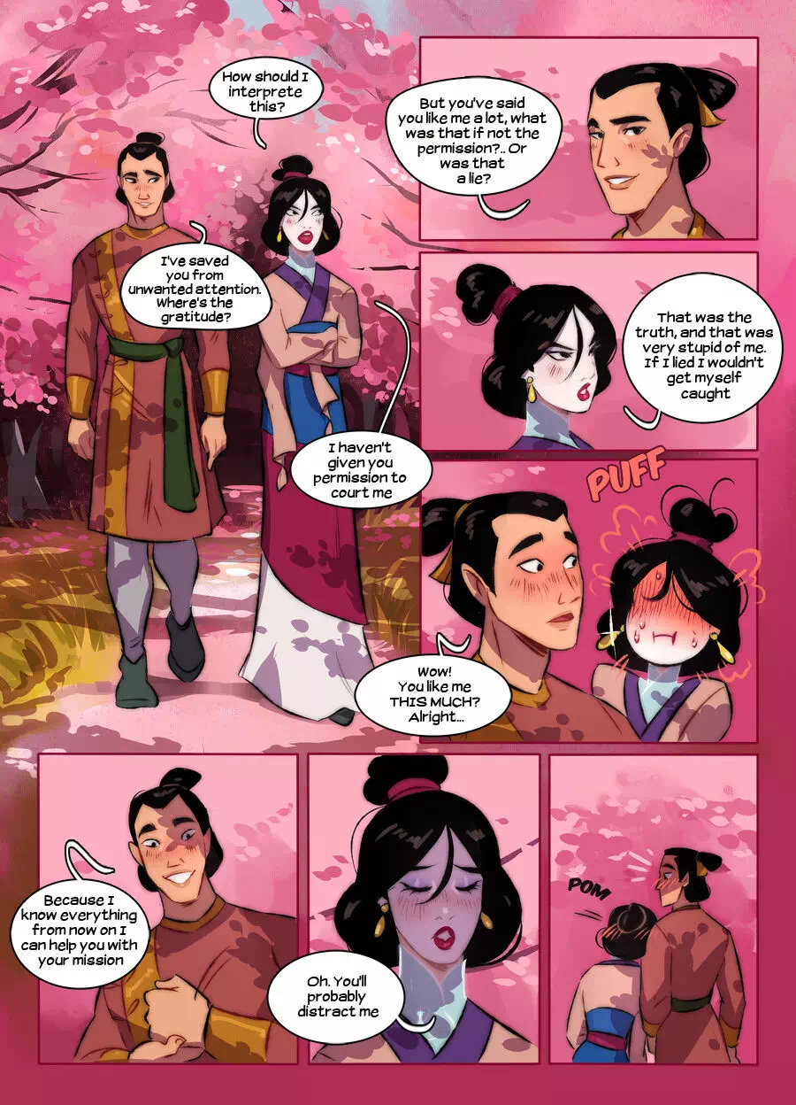 Yaoi porn comics Mulan: Secret mission Â» Page 3