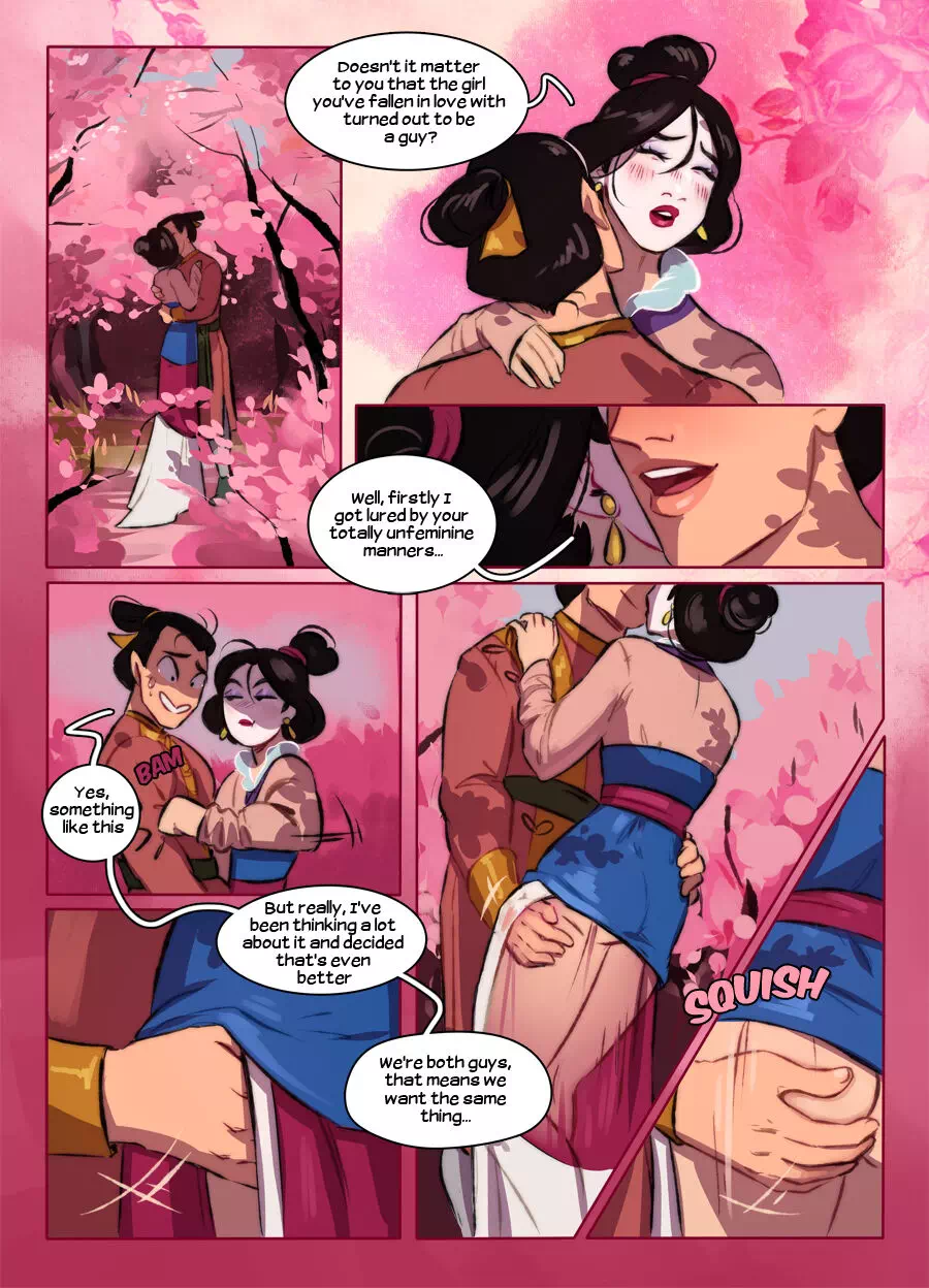 Mulan 2 Porn Comics - Yaoi porn comics Mulan: Secret mission Â» Page 3