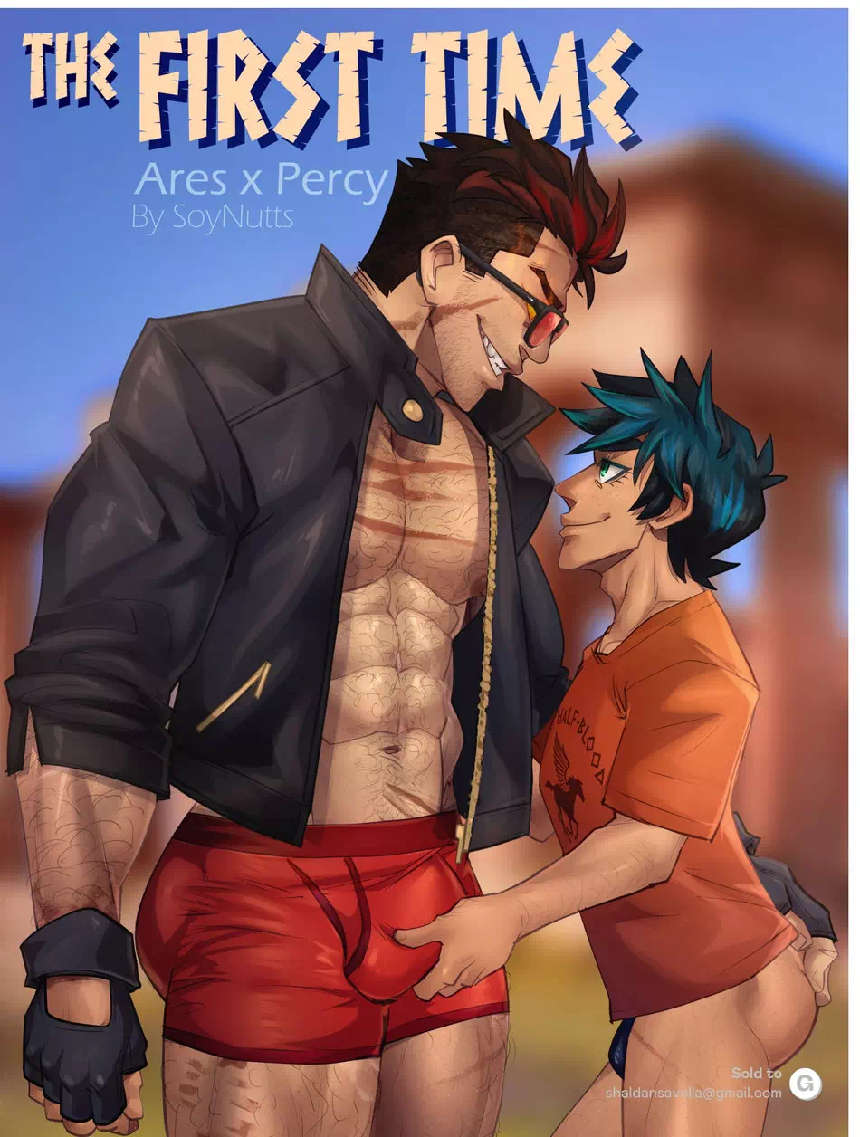Yaoi porn comics Percy Jackson – Ares & Percy Prequel: The First Time