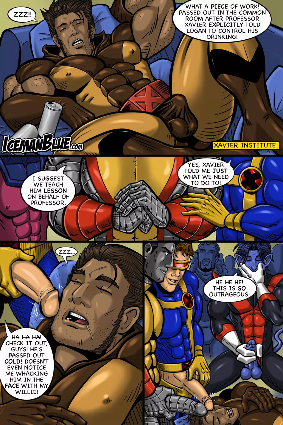 Yaoi porn comics X-Men â€“ Wolverine