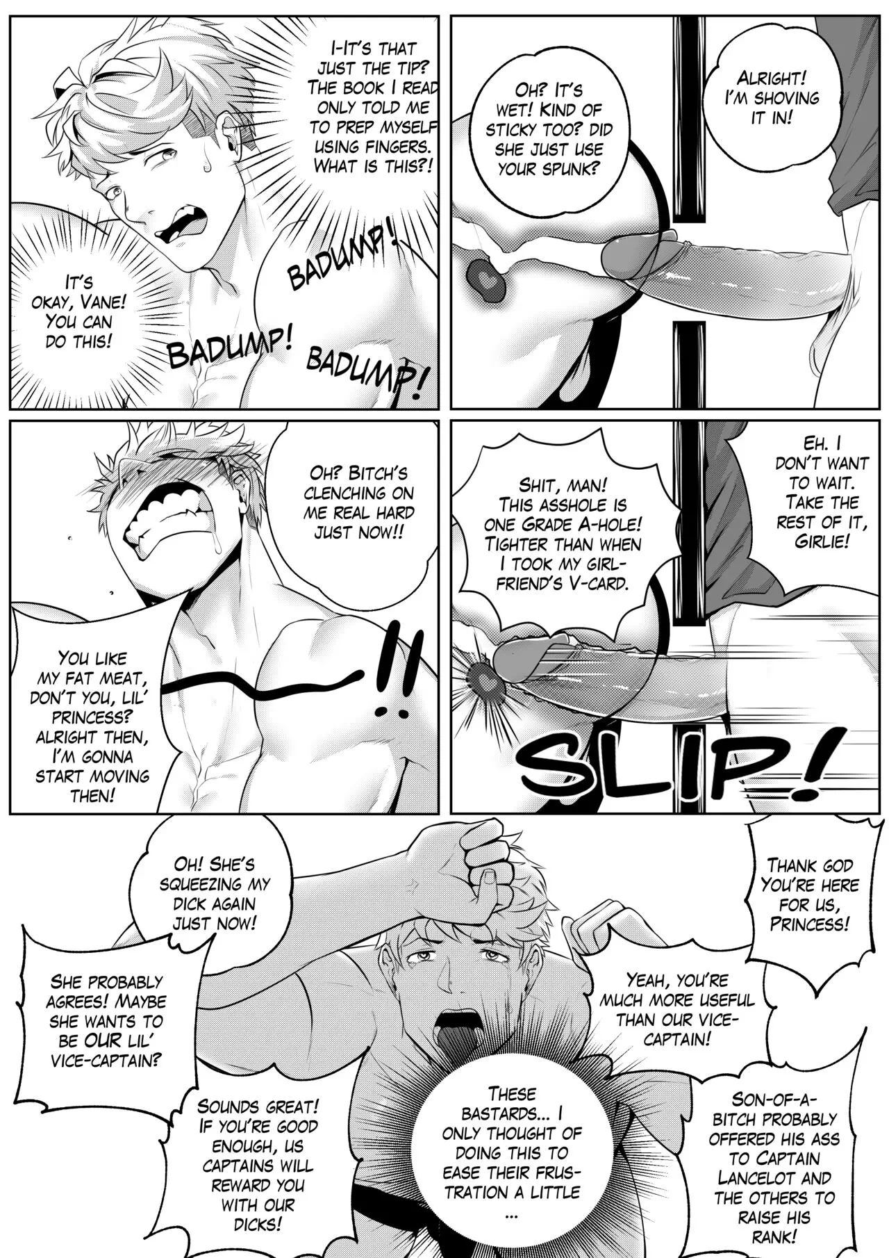 Yaoi Porn Doujinshi - Yaoi porn manga Granblue Fantasy â€“ Vice Captain's Duty Â» Page 3