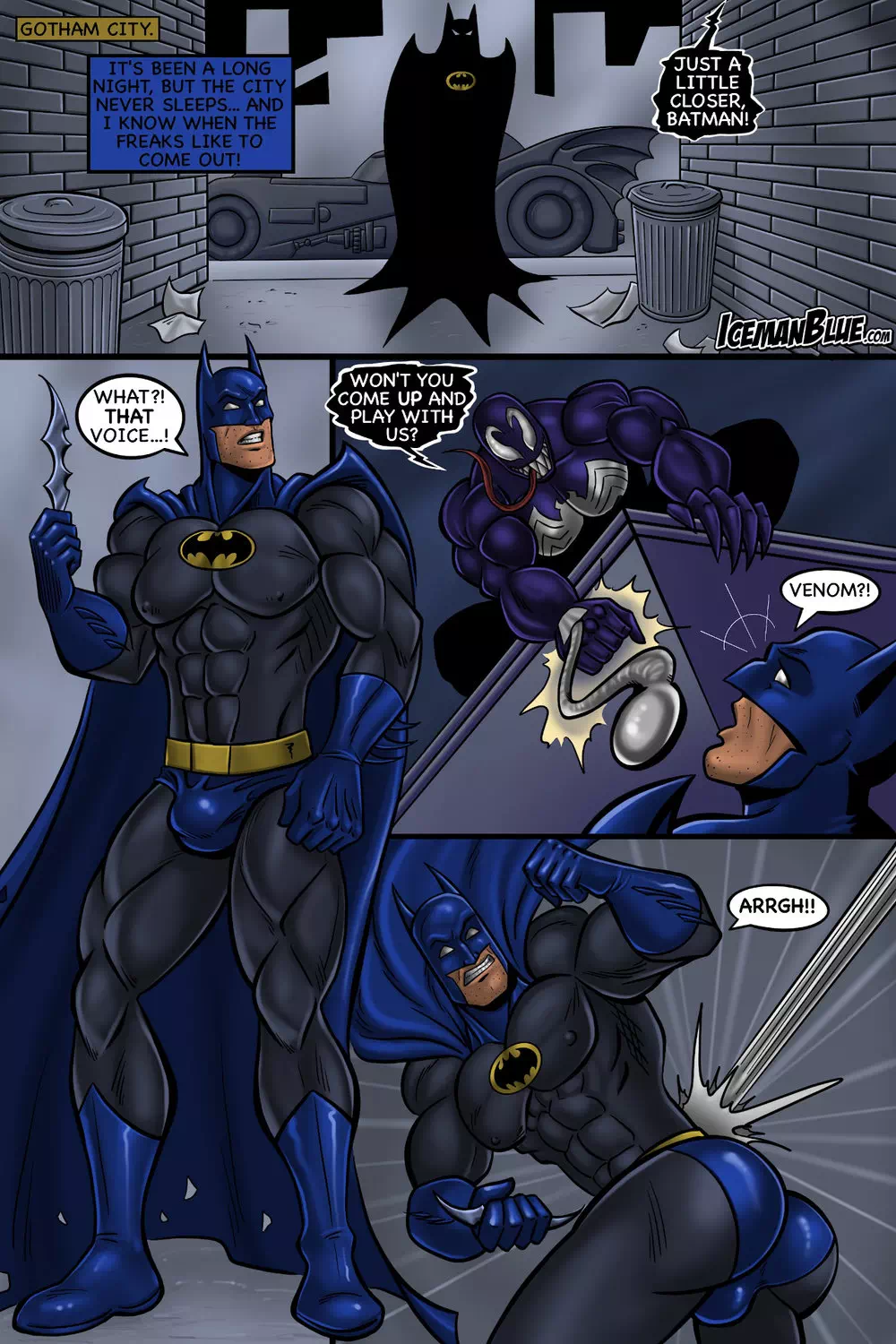 Batman And Venom Porn - Yaoi porn comics Batman & Venom â€“ Batvenom