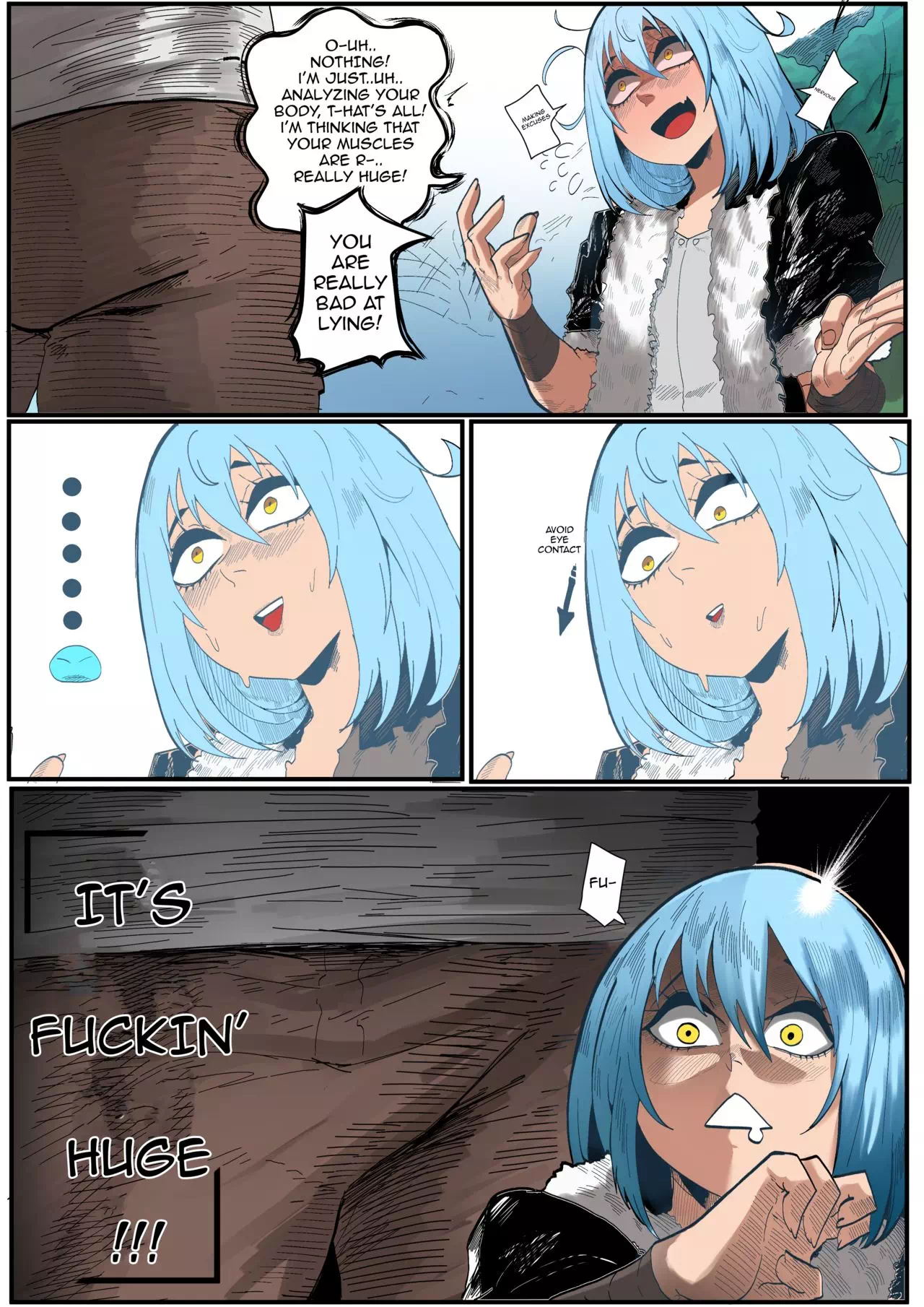 Reincarnated as a slime hentai comics