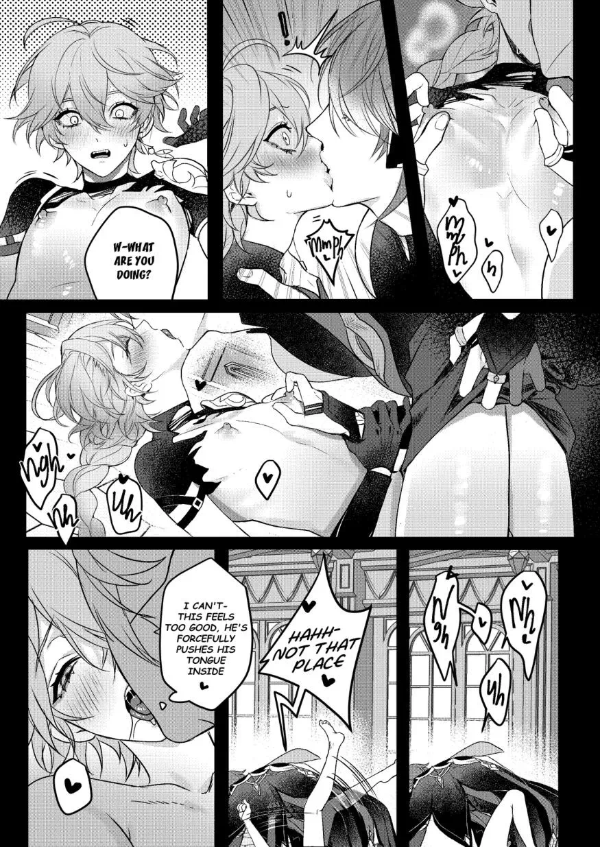875px x 1235px - Yaoi porn manga Genshin Impact â€“ Forbidden Knowledge Â» Page 3