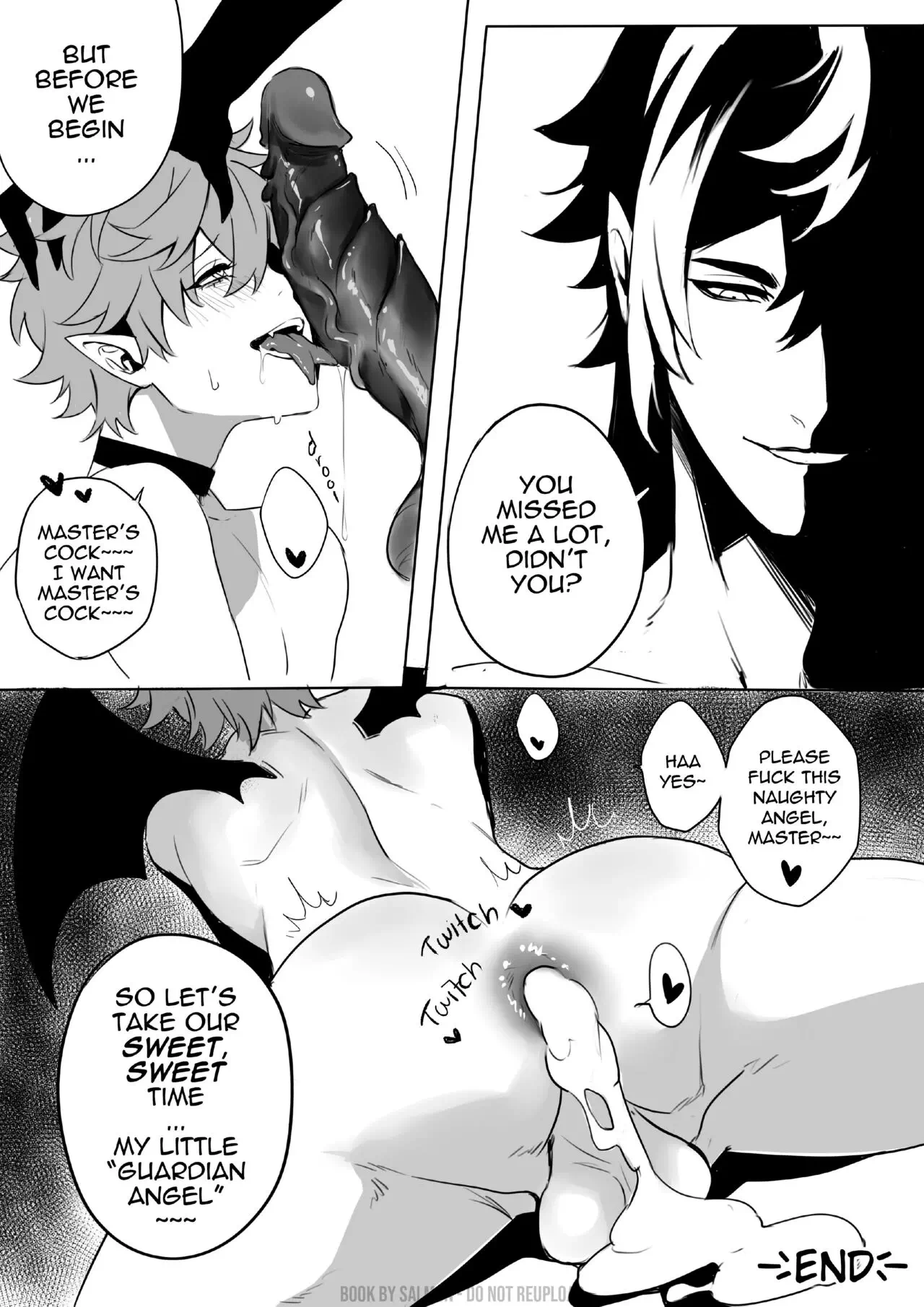 Angel Yaoi Porn - Yaoi porn manga Genshin Impact â€“ My Little Guardian Angel Â» Page 6