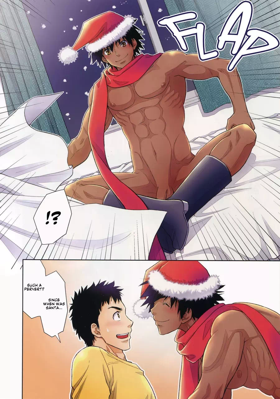 Yaoi hentai comics The Reason Santa Comes at Night