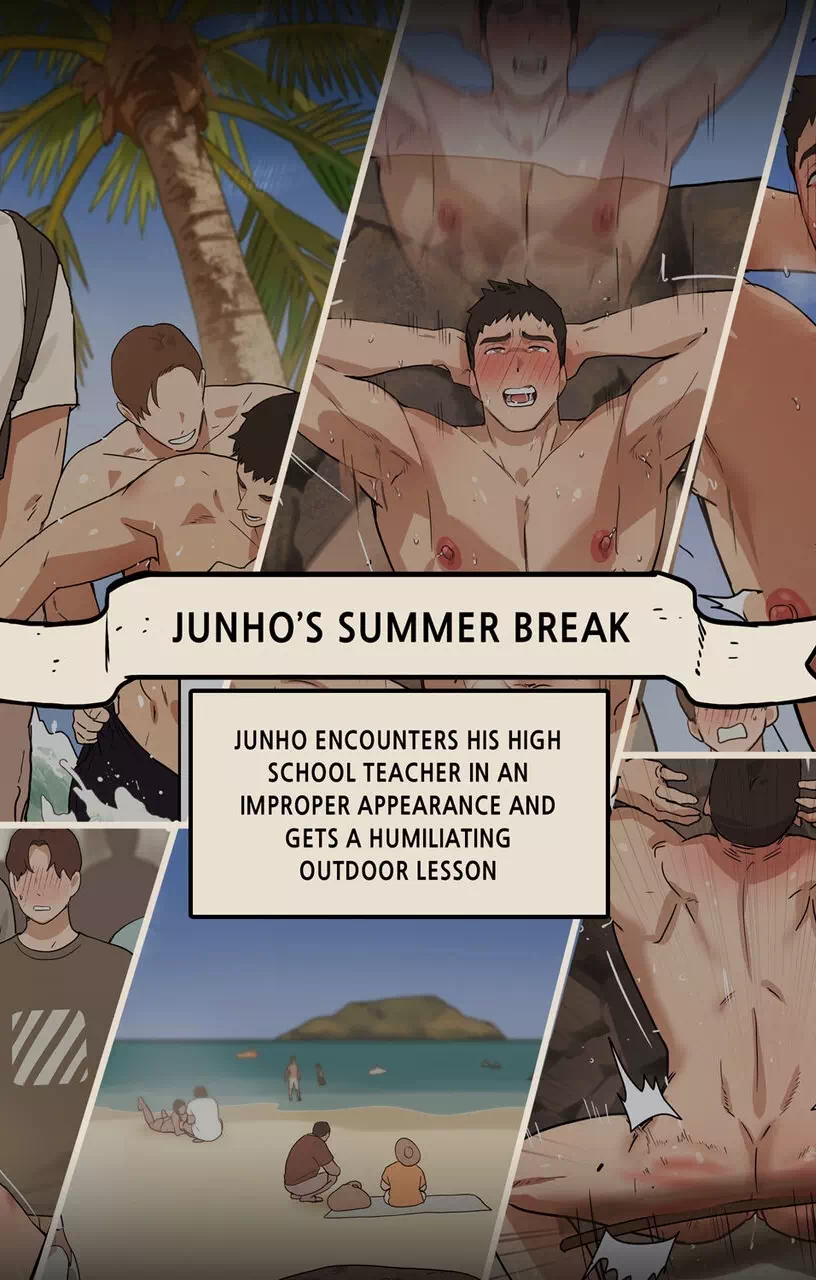 Yaoi hentai comics Juhno's Summer Break