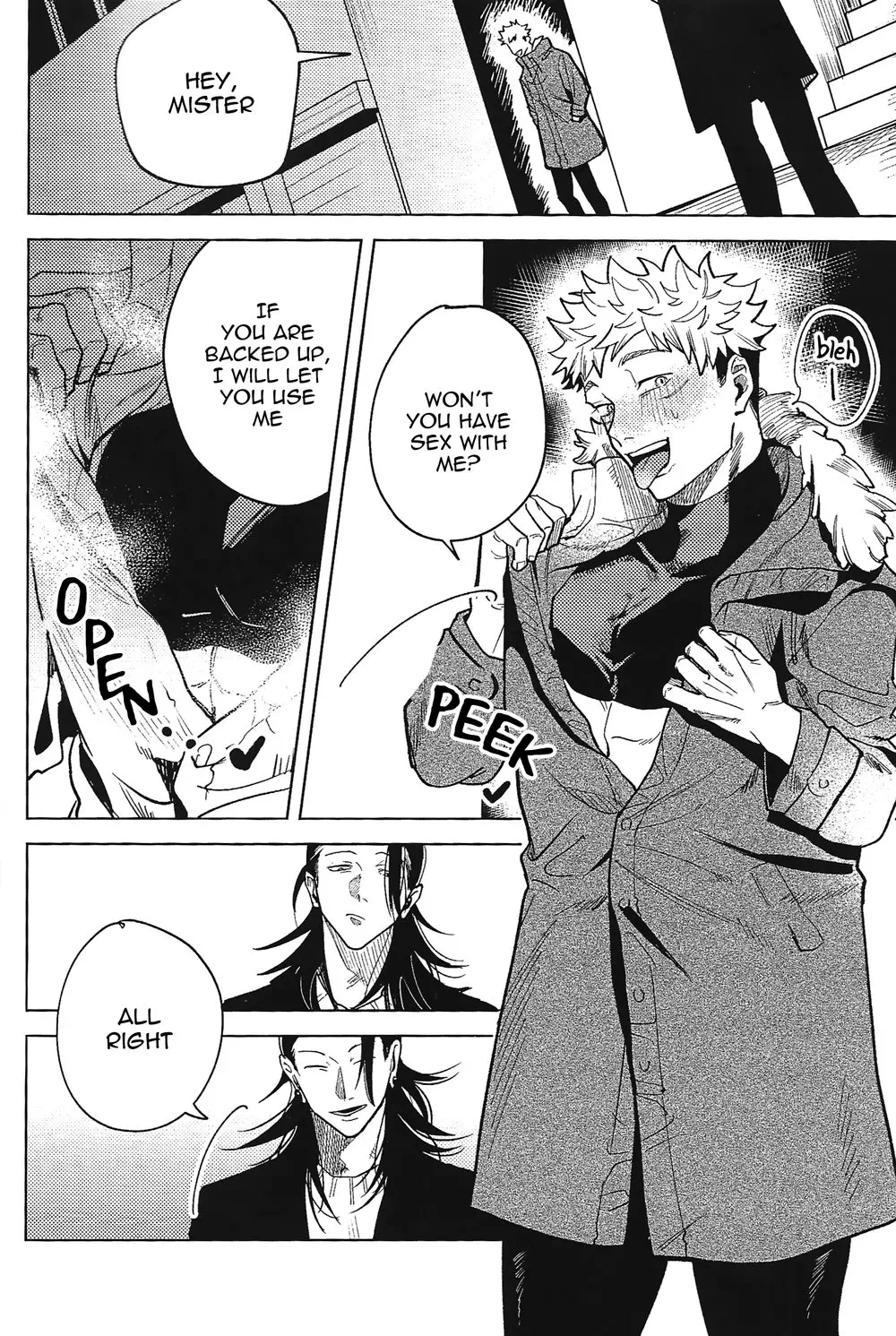 Yaoi hentai manga Jujutsu Kaisen – Sweet Trap » Page 2