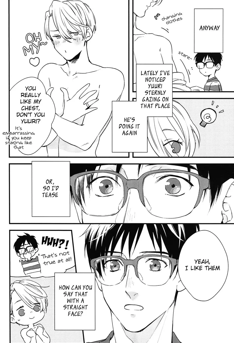 Yaoi hentai manga Yuri!!! on Ice – Love Me, Touch Me » Page 2