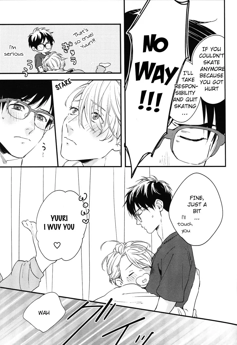 Yaoi hentai manga Yuri!!! on Ice – Love Me, Touch Me » Page 2