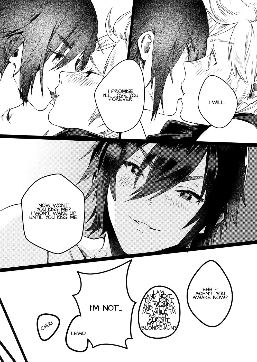 Yaoi hentai manga Final Fantasy XV – Kiss Me Before I Rise » Page 6