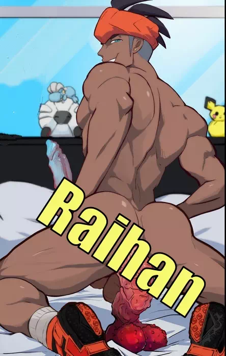 Yaoi porn comics Pokémon - Raihan
