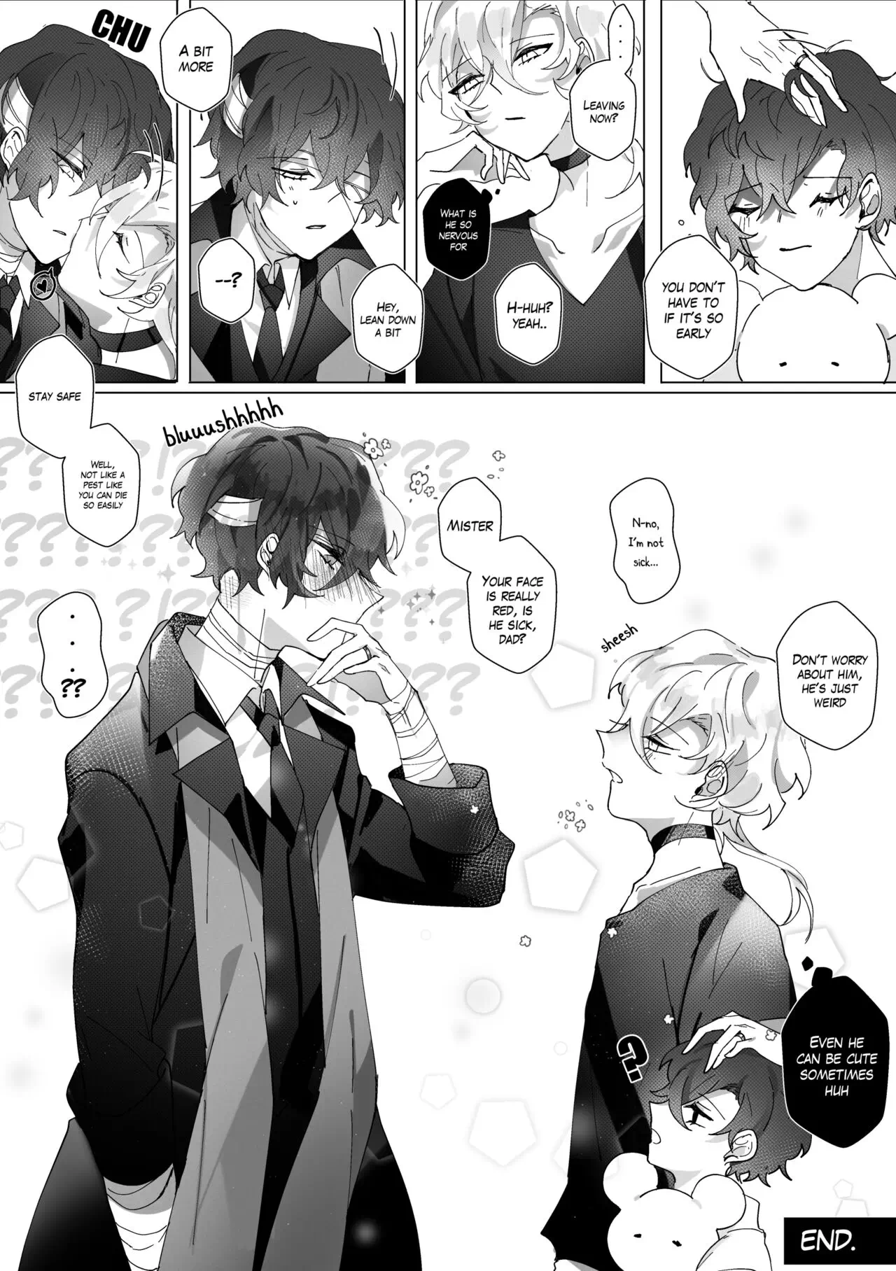 Bungou stray dogs hentai manga фото 26