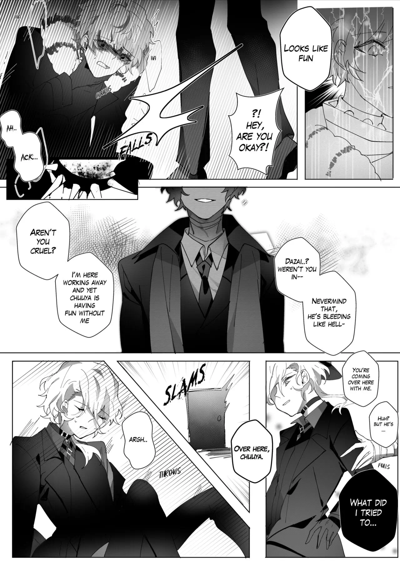 Bungou stray dogs hentai manga фото 25