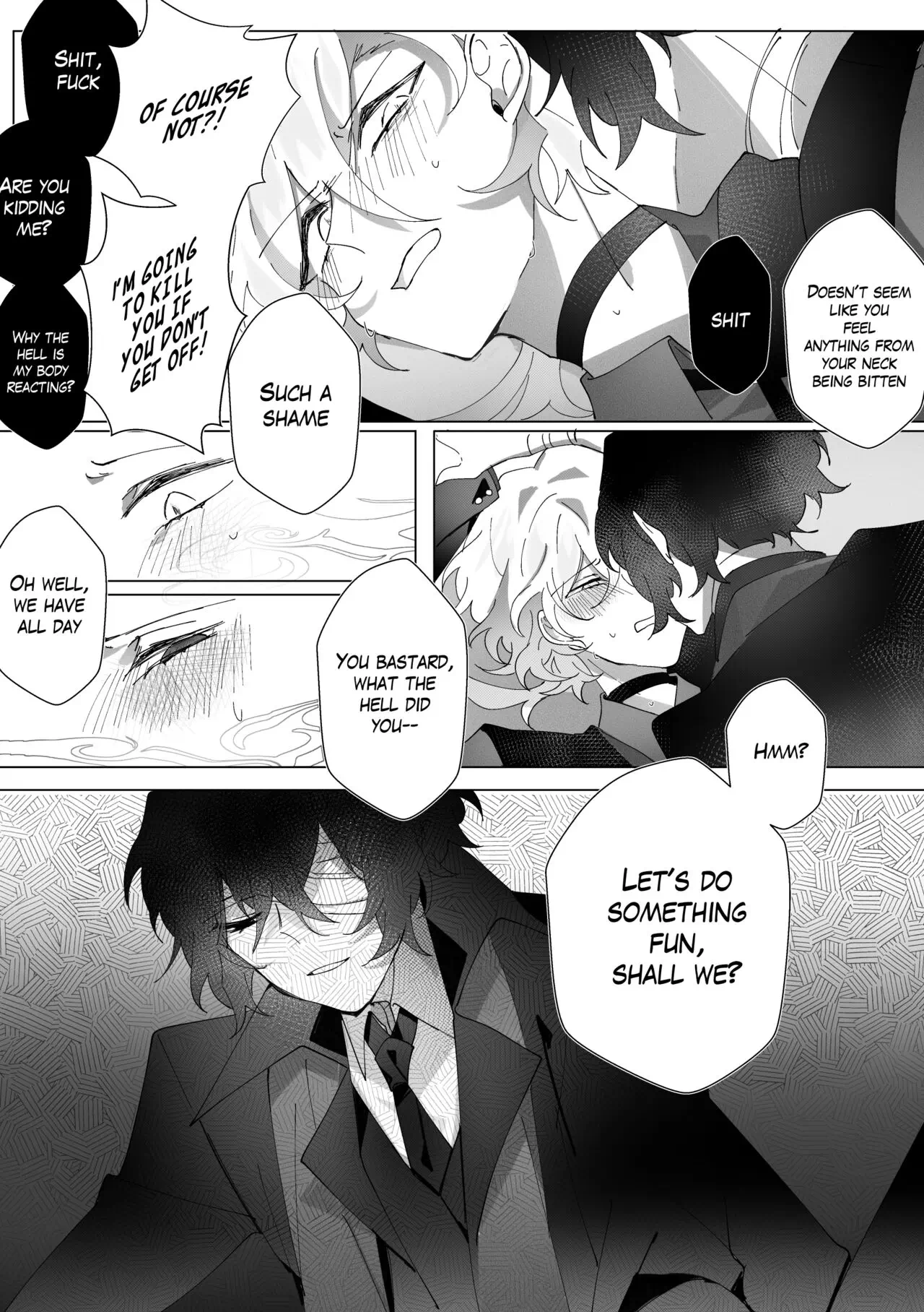 Bungou stray dogs hentai manga фото 18