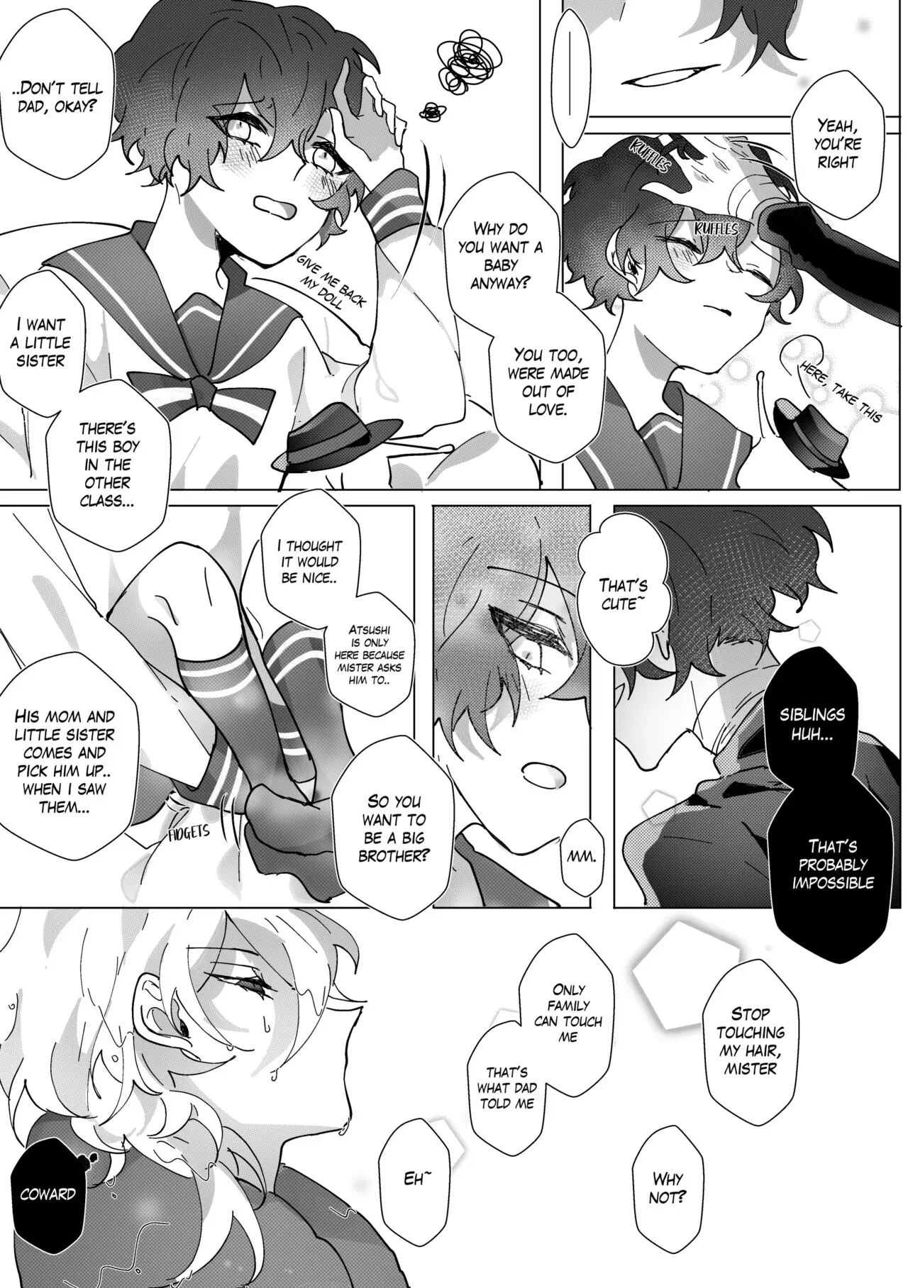 Bungou stray dogs hentai manga фото 2