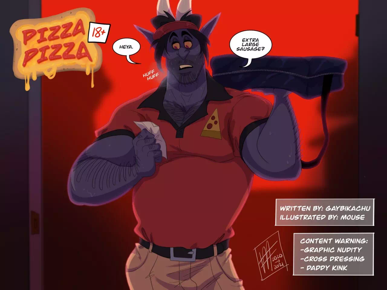 Yaoi porn comics Pizza, Pizza!