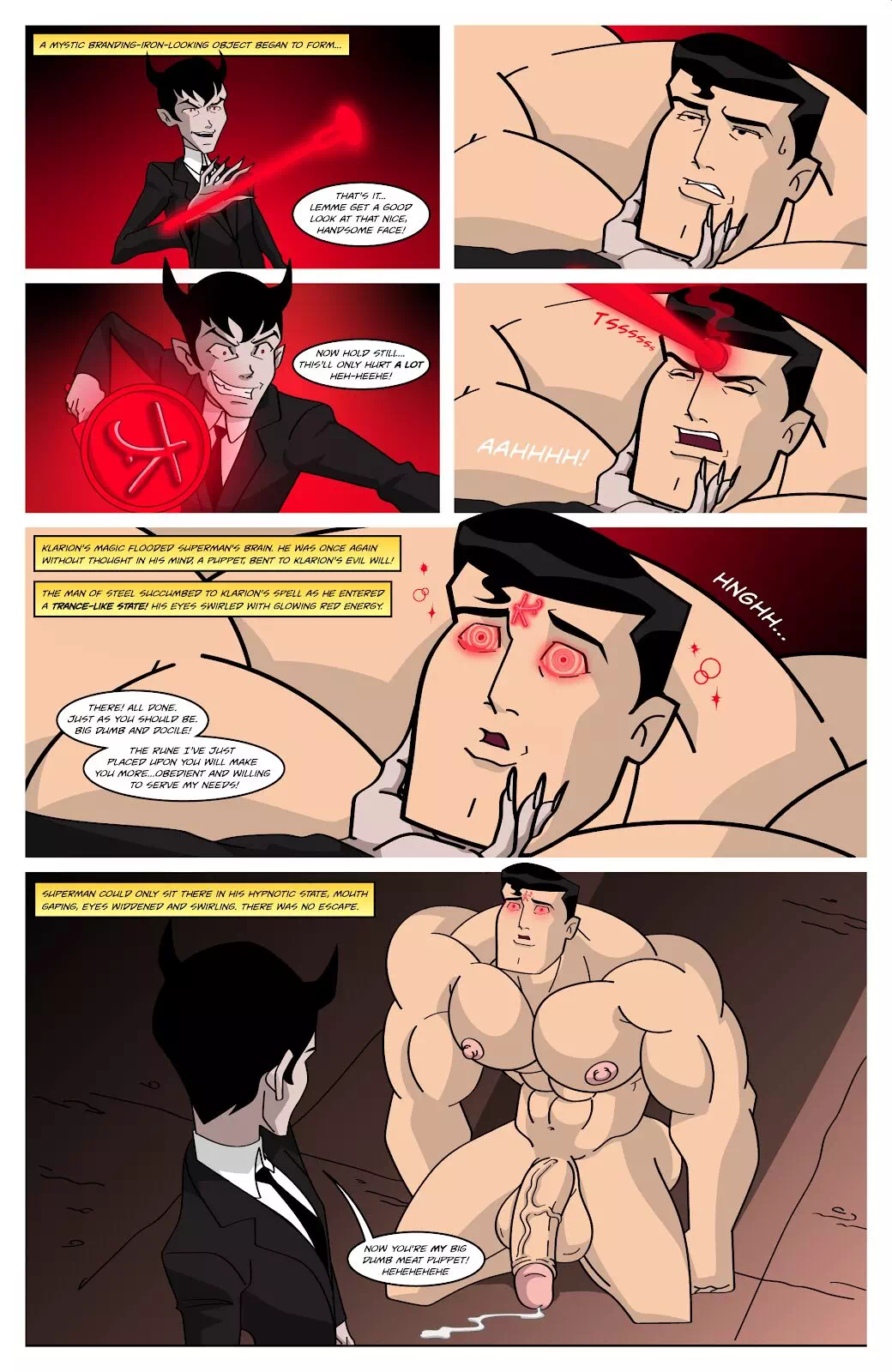 Yaoi porn comics Superman and the Puppeteer. Part 2 » Page 4