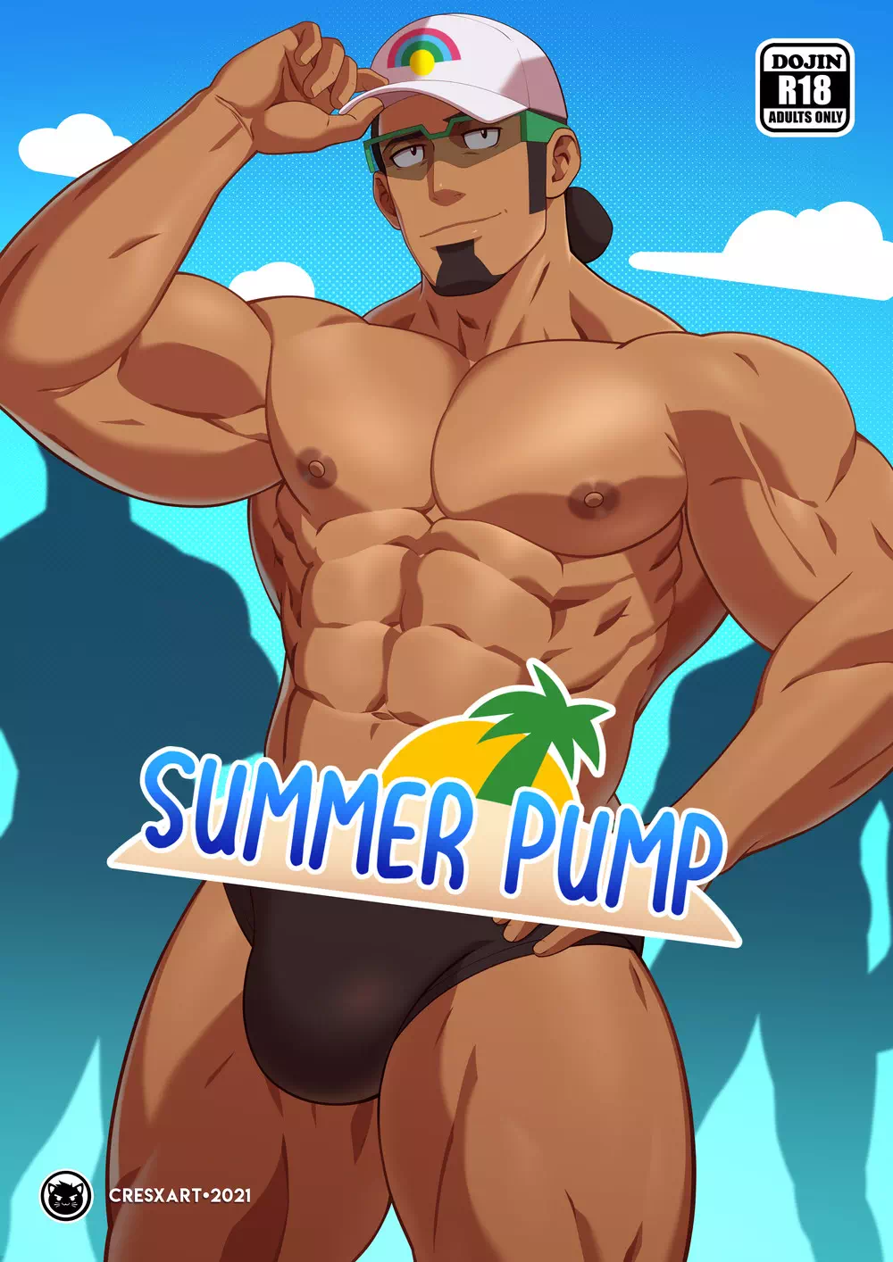 Yaoi porn comics Pokémon – PokeHunks: Summer Pump