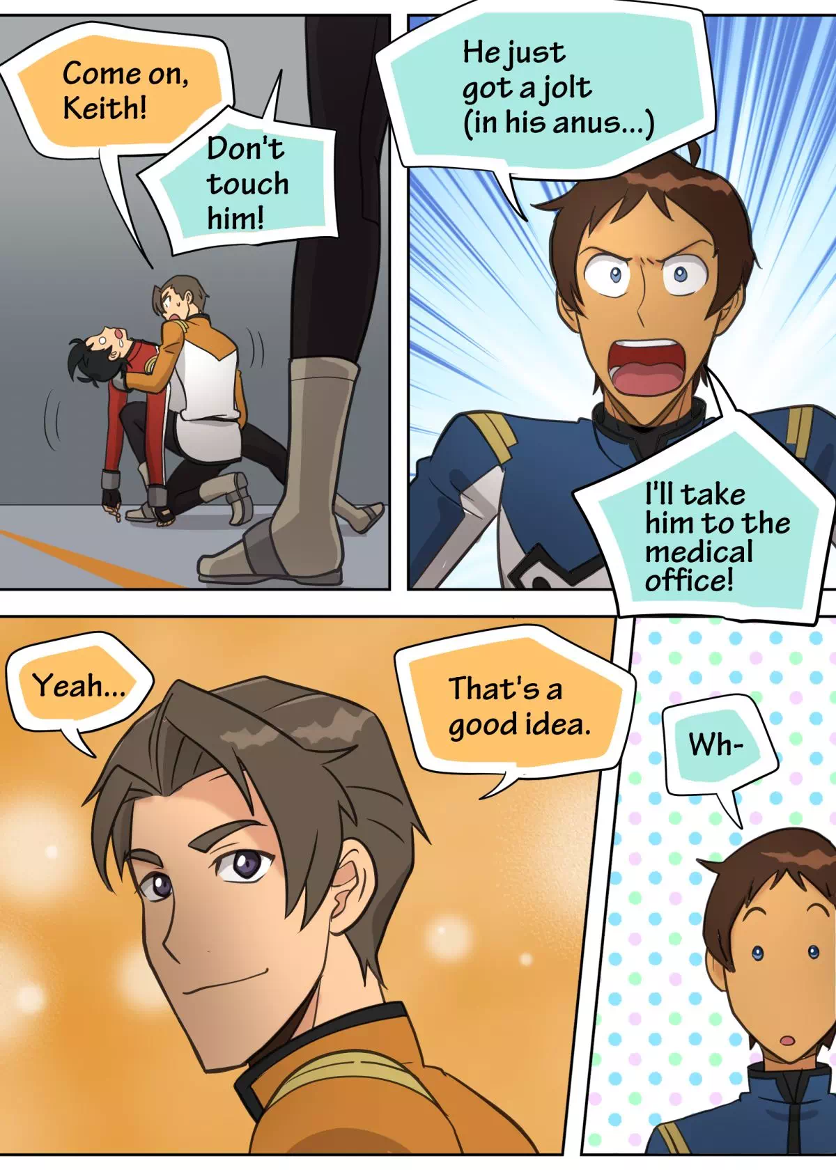 Yaoi porn comics Voltron: Legendary Defender – Red Bad Boy » Page 7