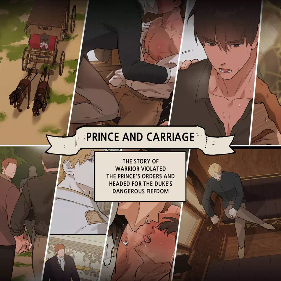 Yaoi porn comics Prince And Carriage