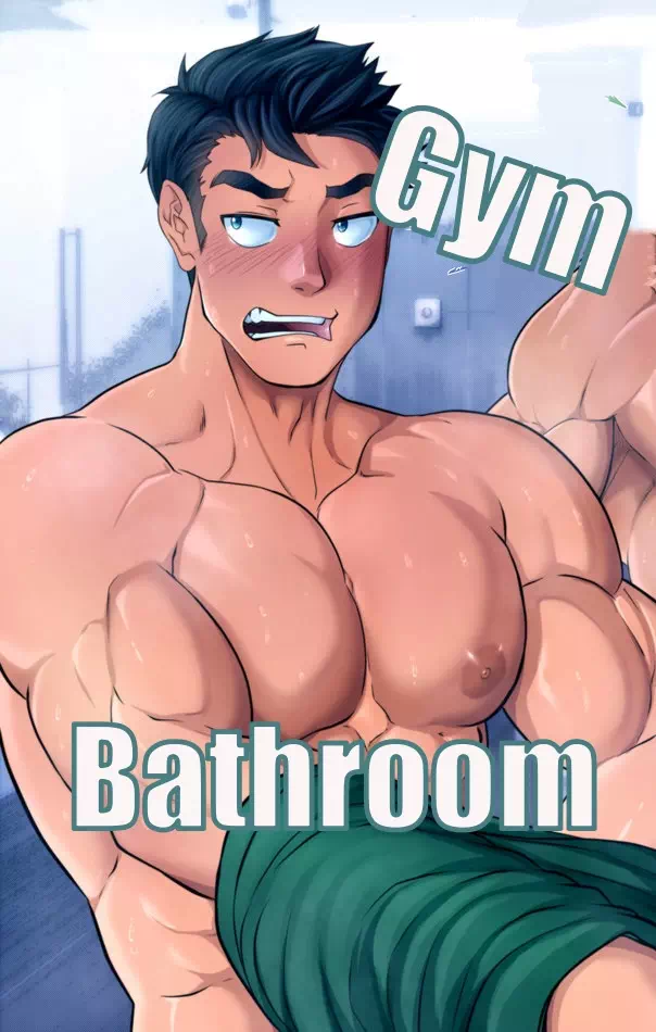 Yaoi hentai comics Gym Bathroom