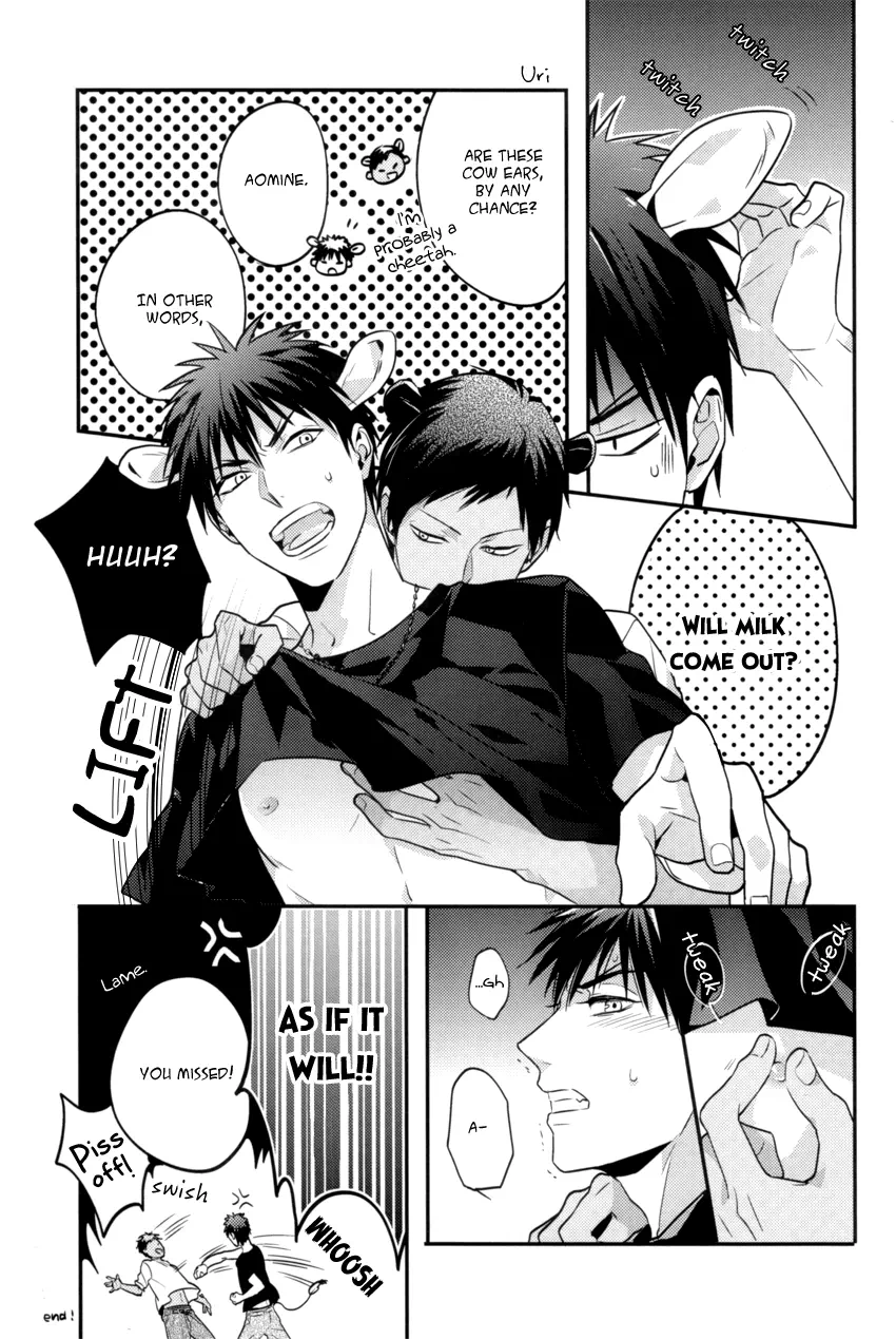 Yaoi hentai manga Kuroko no Basuke – Hey! Animal Boys!! » Page 7