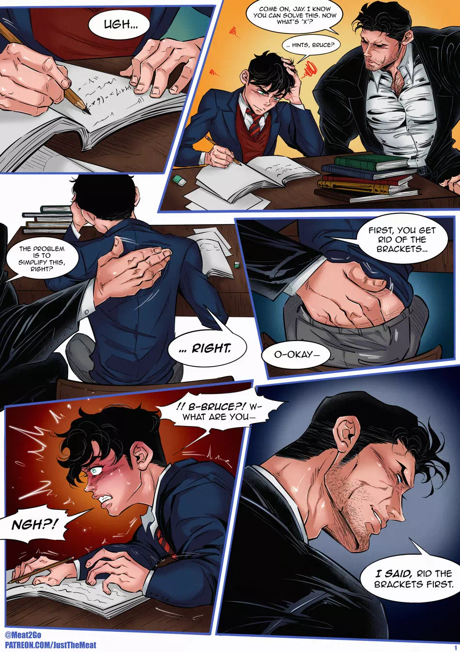 Yaoi porn comics Justice League – 11X+23. Pairing: Bruce & Jason Todd
