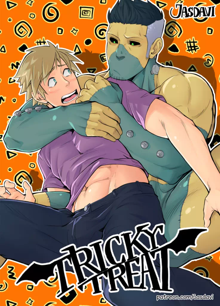 Yaoi hentai comics Halloween – Tricky Treat