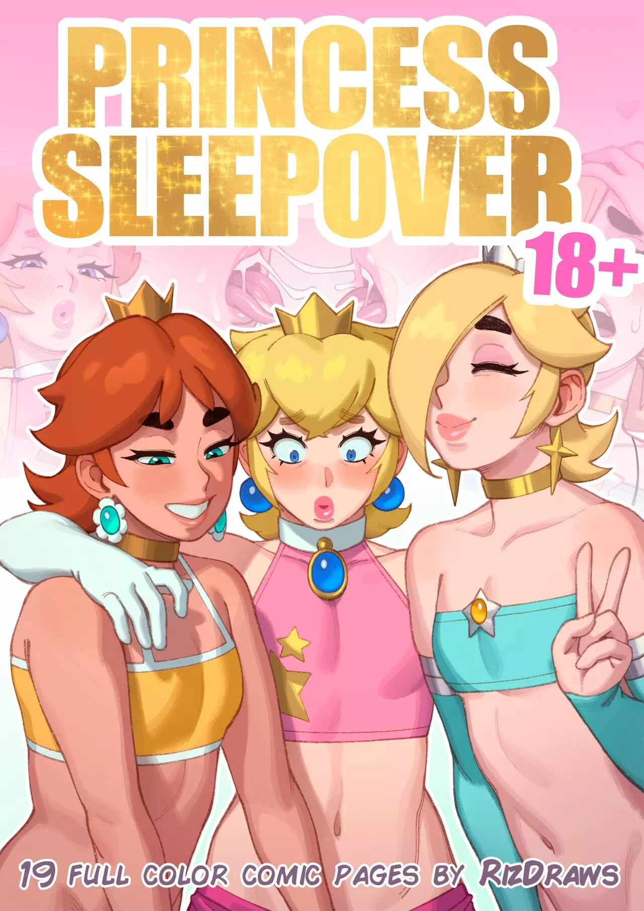 Yaoi porn comics Super Mario Bros – Princess Sleepover