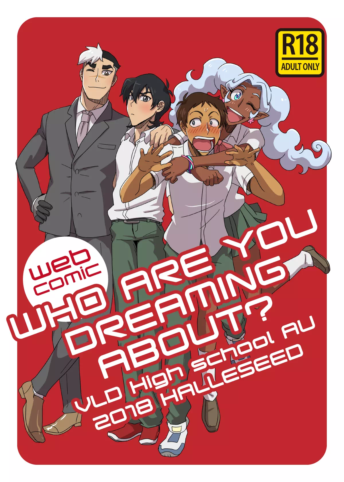 Yaoi porn comics Voltron: Legendary Defender – High School AU: Who are you dreaming about?