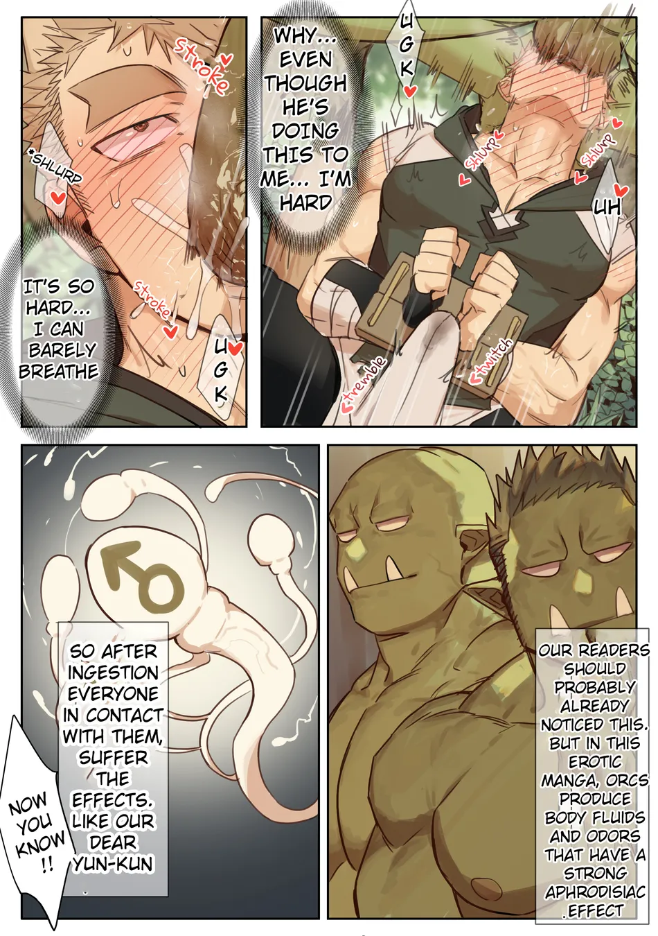 Yaoi porn comics 41 Orcs » Page 3