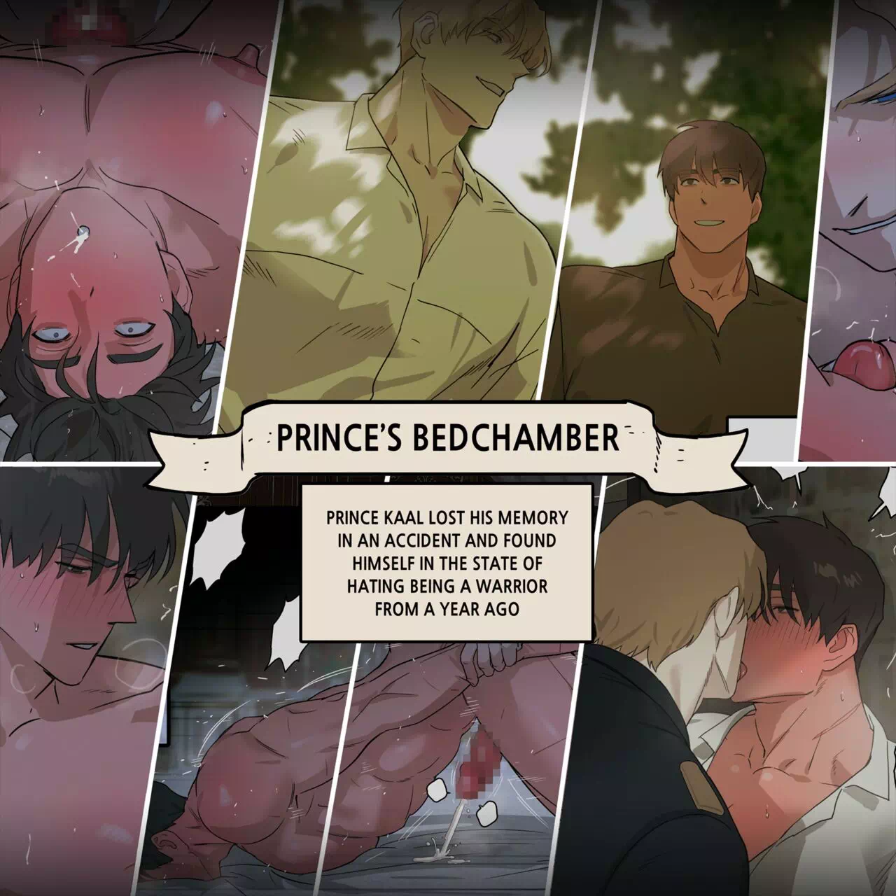 Yaoi porn comics Prince's Bedchamber