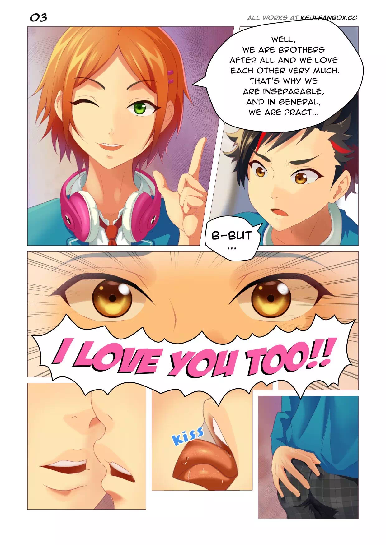 Yaoi porn comics Secret Love