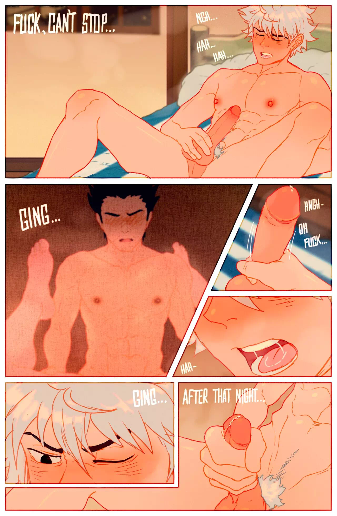 Yaoi porn comics Hunter × Hunter – Nirvana. Pairing: Ging & Killua