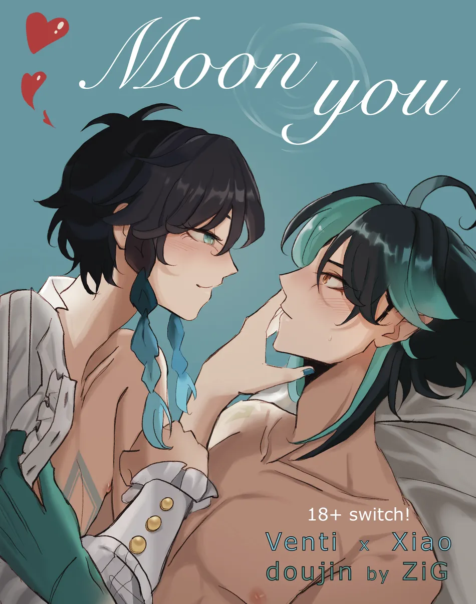 Yaoi porn manga Genshin Impact – Moon You. Pairing: Venty & Xiao