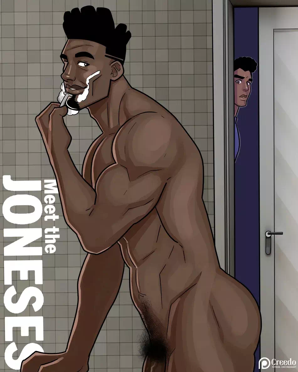 Yaoi porn comics Meet the Joneses. Part 1-3