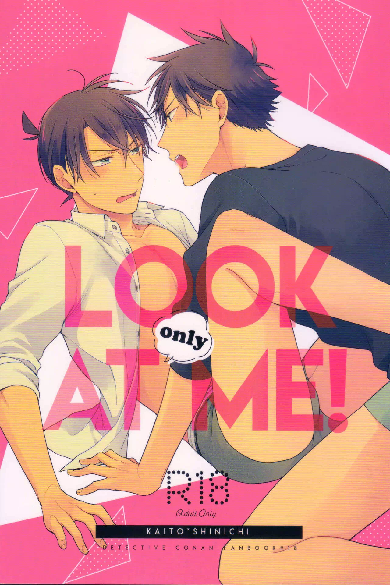 Yaoi porn manga Detective Conan – LOOK only AT ME! Pairing: Kaito Kuroba & Shinichi  Kudo