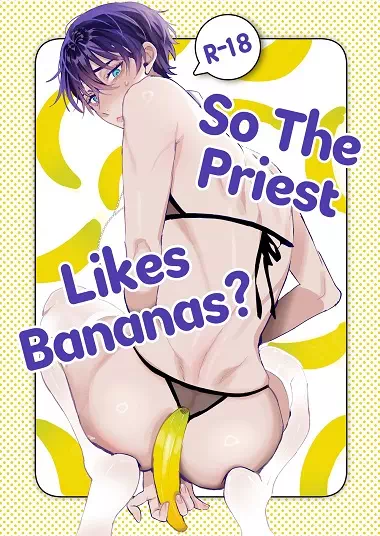 Yaoi porn manga So The Priest Likes Bananas?