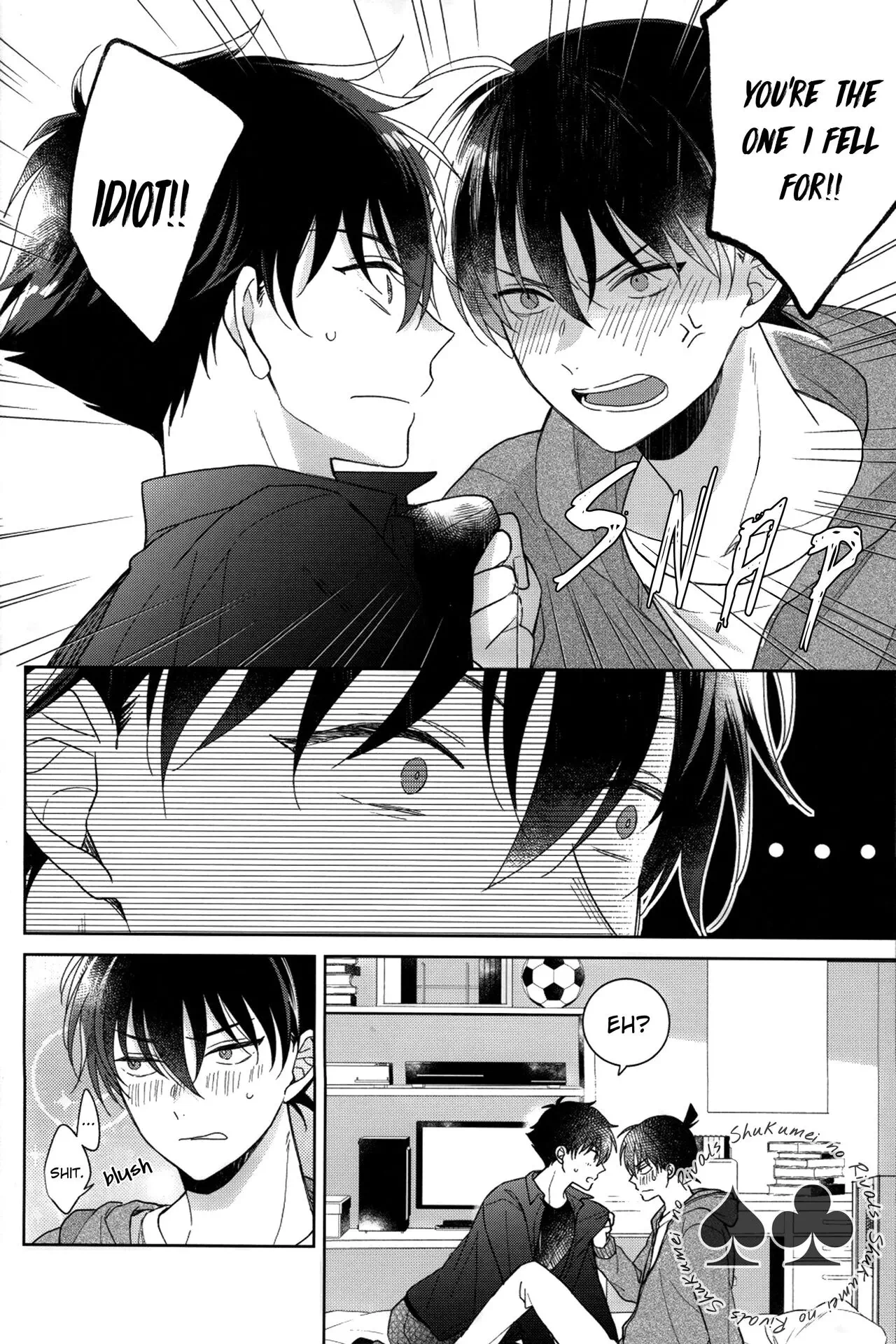 Yaoi porn manga Detective Conan – Lie or Love. Pairing: Kaito Kuroba & Shinichi  Kudo » Page 7