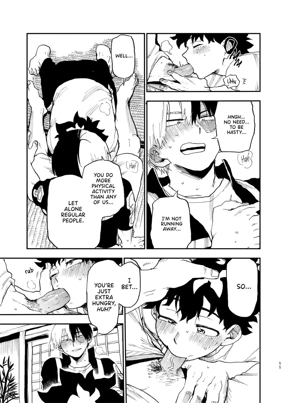 Yaoi hentai manga Boku no Hero Academia – No Seishi No Life. Pairing: Izuku  Midoriya & Shouto Todoroki » Page 3