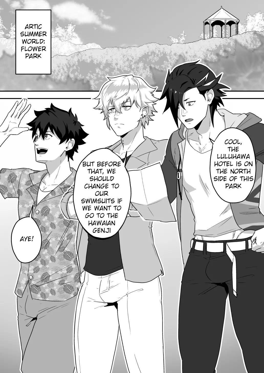 Yaoi hentai manga Fate/Grand Order – Fun threesome