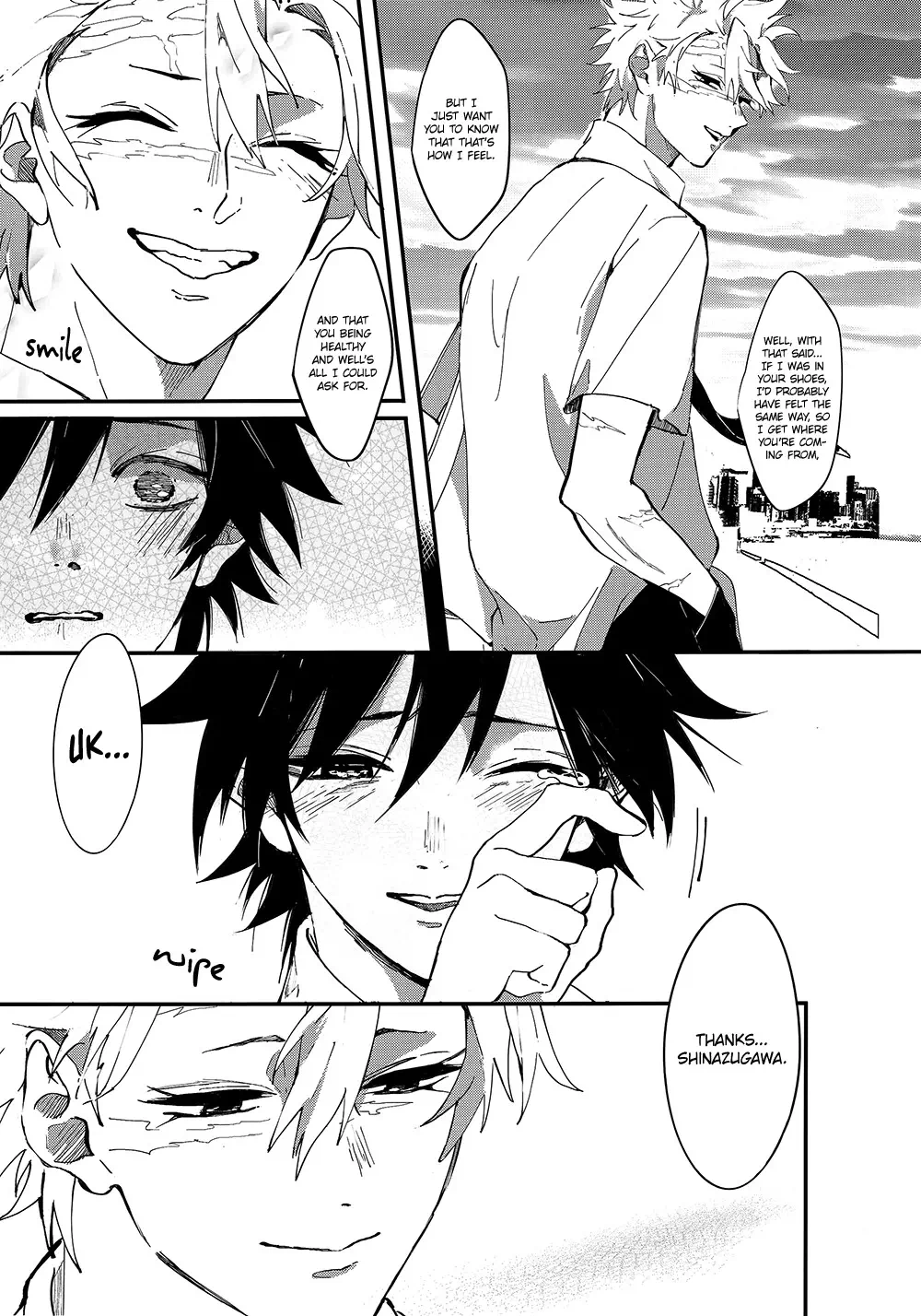 Yaoi hentai manga Demon Slayer – Cherry blossoms bloom. Pairing:  Shinazugawa Sanemi & Tomioka Giyuu » Page 8