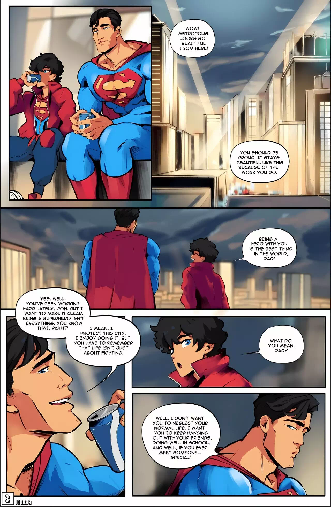 Yaoi porn comics Super Sons – Superboy » Page 2