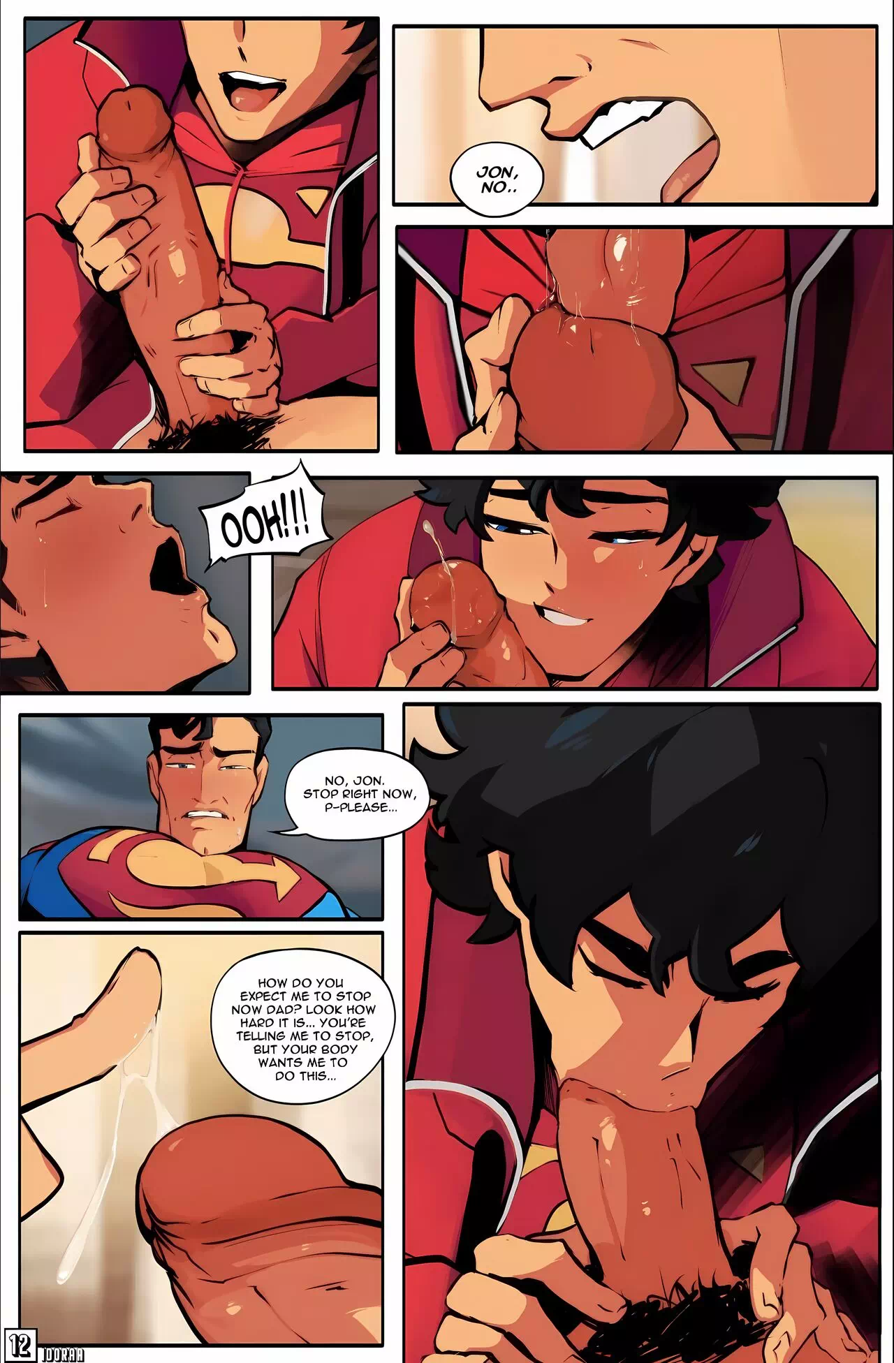 Yaoi porn comics Super Sons – Superboy » Page 4