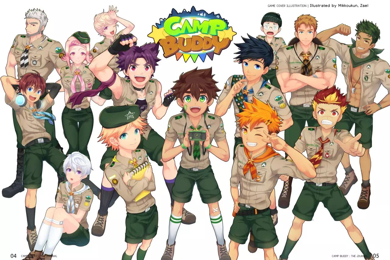 Yaoi hentai Camp Buddy – The Journal