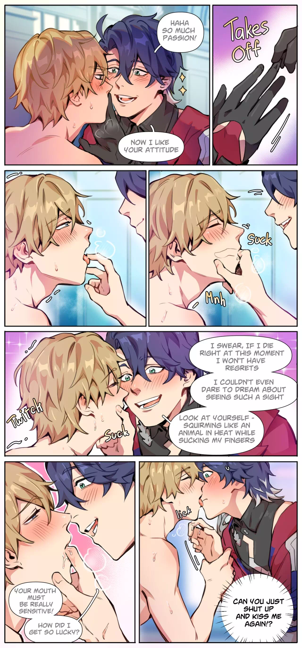 Yaoi porn comics Honkai: Star Rail – Barracks Bunny: Silvermane Guards x  Gepard and Sampo x Gepard » Page 6