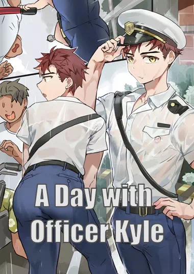 Yaoi porn comics A Day with Officer Kyle + Bonus Textless