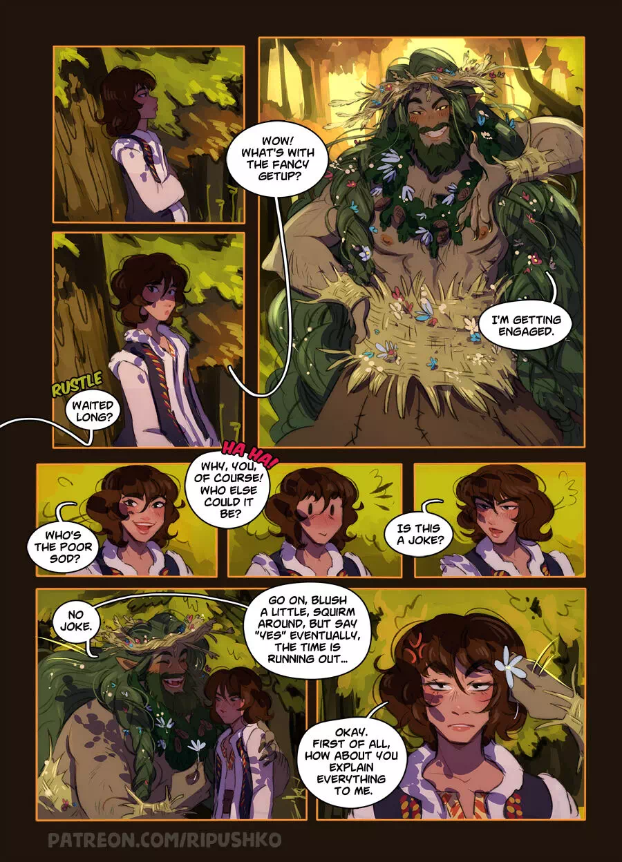 Yaoi porn comics The forest lord Page 6 